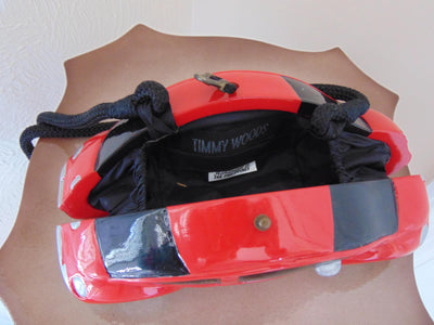 Red Volkswagen Purse Handcrafted Wood Designed By Timmy Woods