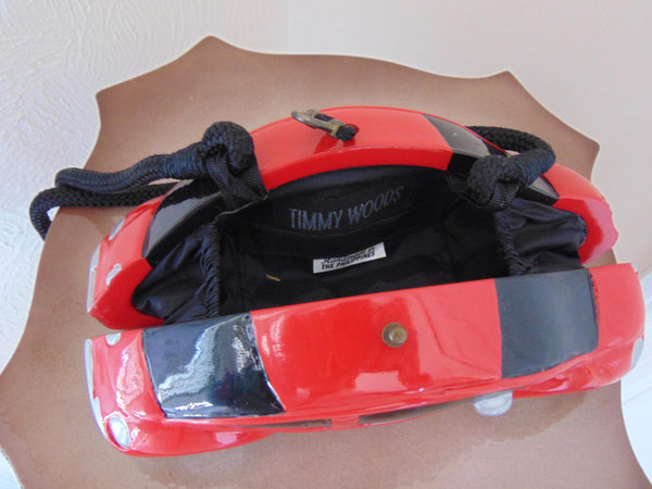 Red Volkswagen Purse Handcrafted Wood Designed By Timmy Woods
