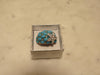 Kenneth Jay Lane Faux Turquoise Dome Star Ring, Gold Tone Crystal Accent