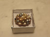 Kenneth Jay Lane Pastel Pearl Cluster Dome Ring, Gold Tone, Size 9