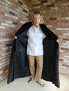 Black Mink Fox Tuxedo Size XL-XXL