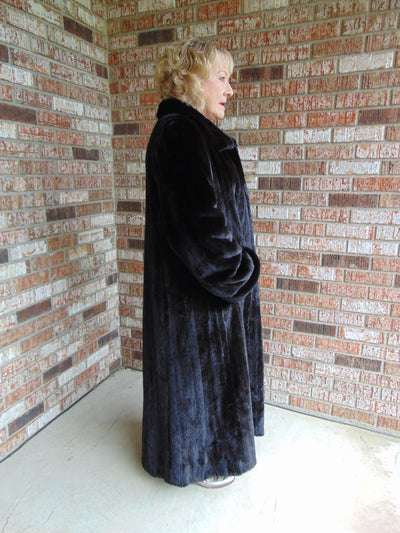 Estate Blackglama Mink Fur Size XL