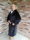 Designer Viccali  Up To Date Black Mink Fur Coat