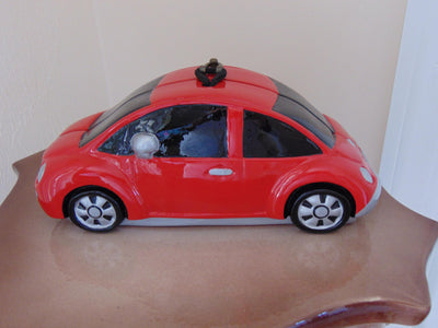 Red Volkswagen Purse Handcrafted Wood Designed By Timmy Woods