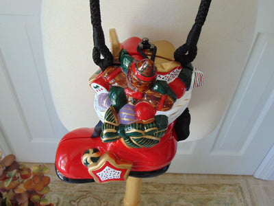 Handcrafted Wooden Red Christmas Stocking Timmy Woods Purse