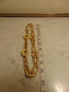 Kenneth Jay Lane Gold Chain Link And Circle Necklace