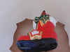 Handcrafted Wooden Red Christmas Stocking Timmy Woods Purse