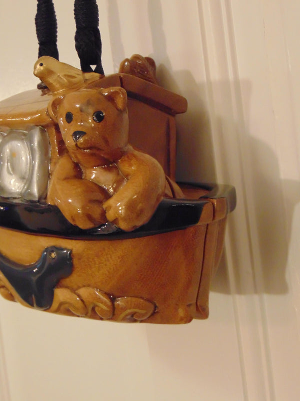 Timmy Woods Handcrafted Noah's Ark Purse