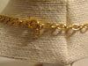 Kenneth Jay Lane Animal Print Black And White Enameled Gold Tone Chain Choker