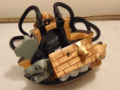 Timmy Woods Handcrafted Noah's Ark Purse