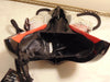 Timmy Woods Black High Heel Purse With A Crystal Bow